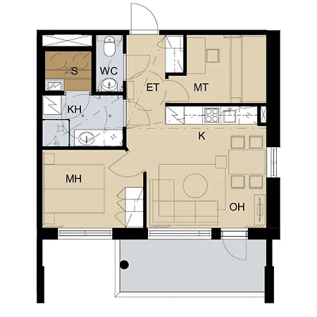 דירה Rukahillchalet1 In - Out רוקה